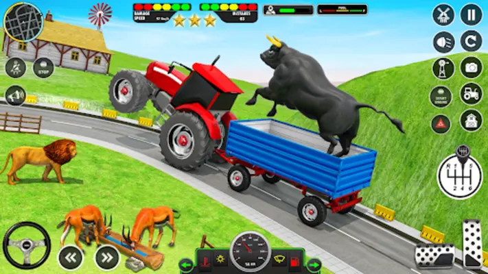 Animal Game Truck Transport android App screenshot 0