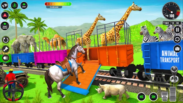 Animal Game Truck Transport android App screenshot 5